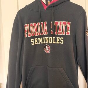 FSU Colosseum Black and Red Men's Hoodie